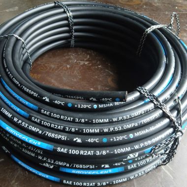 Ống thủy lực 2 lớp bố thép Sanyeflex 2SN