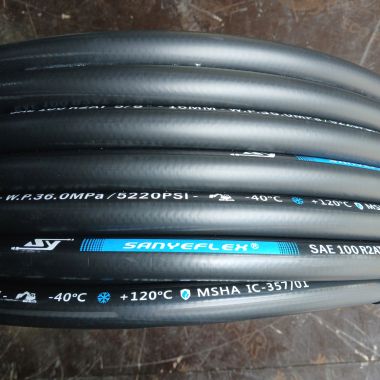 Ống thủy lực 2 lớp bố thép Sanyeflex 2SN