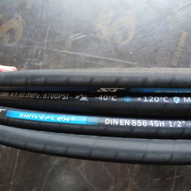 Ống thủy lực 4 lớp bố thép Sanyeflex 4SH