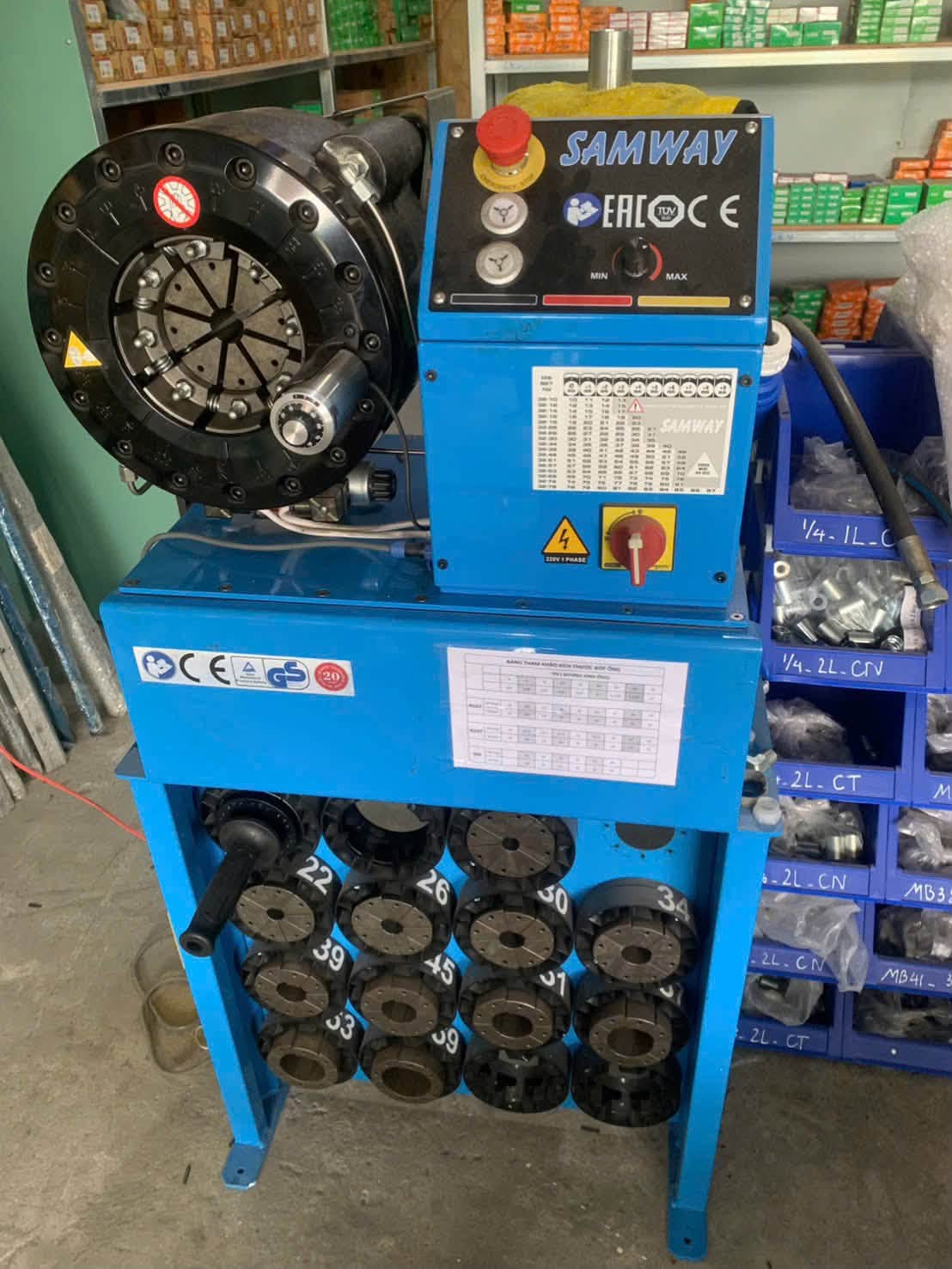 Máy Bấm Ống Thủy Lực Tại Vũng Tàu