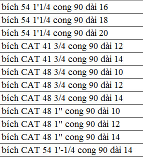 Mặt Bích Cong 90 Độ - Dài