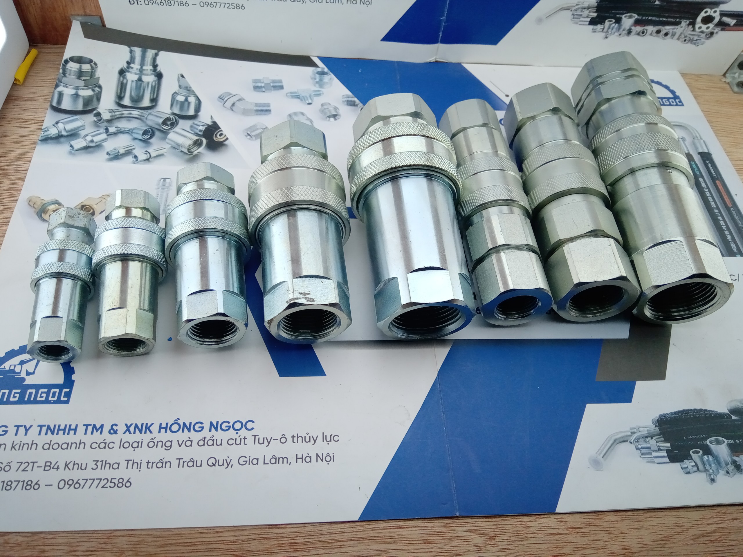 Khớp nối nhanh thủy lực