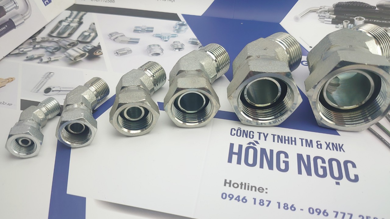 Đầu Nối Sống Chết Chếch 45 Độ