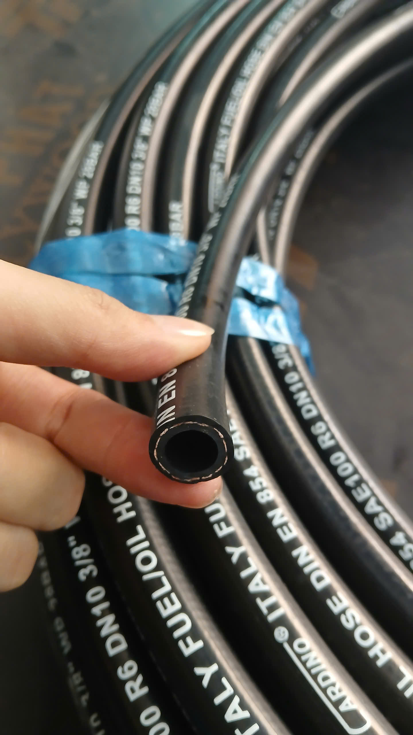 Ống Bố Vải SAE 100R6