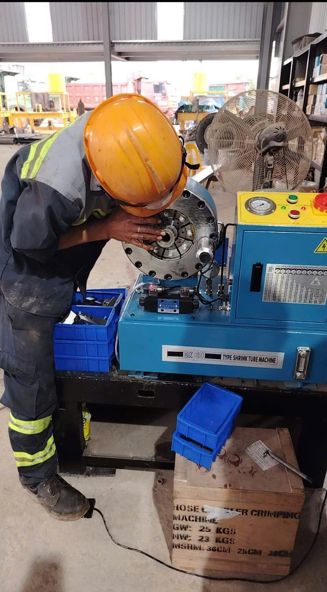 Lắp Đặt Máy Bấm Ống Thuỷ Lực Tại Nghệ An