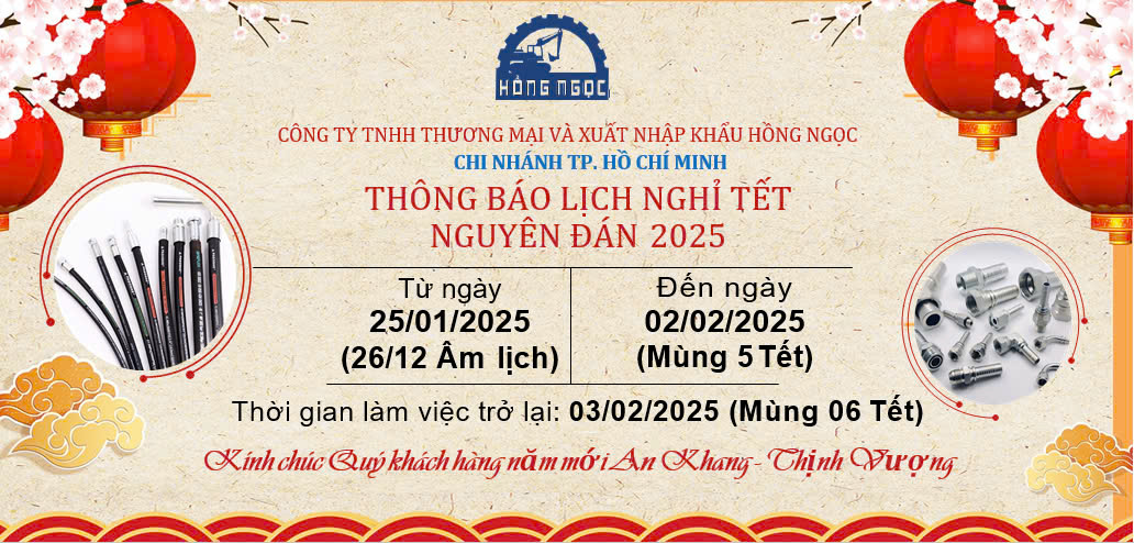 THÔNG BÁO LỊCH NGHỈ TẾT NGUYÊN ĐÁN 2025